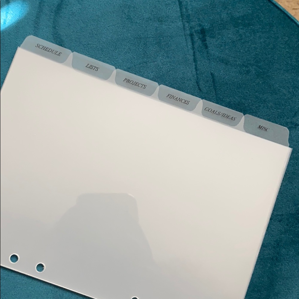 Cloth & Paper CEO Plastic Glass Dividers